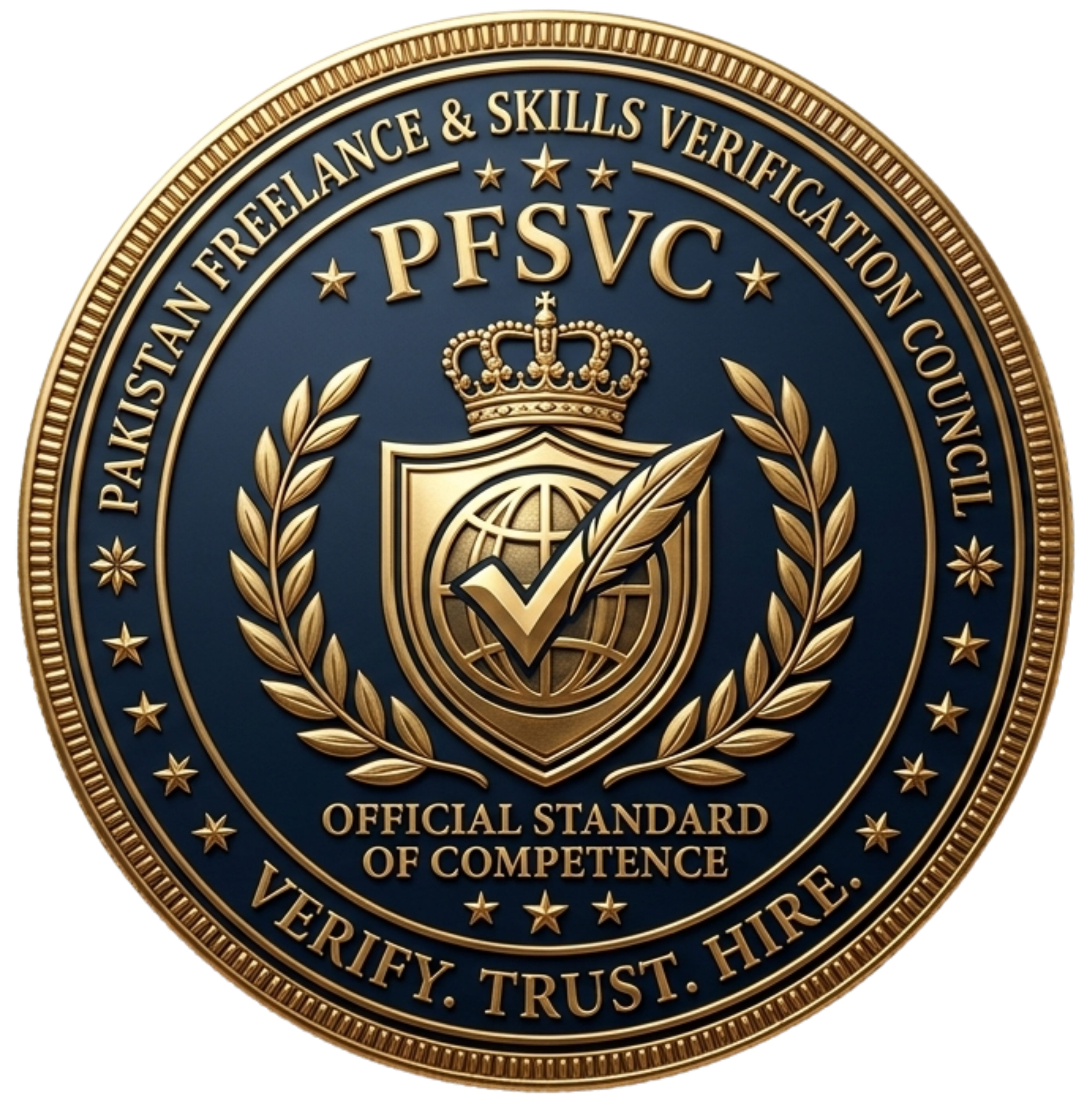 PFSVC Pakistan Freelance and Skills Verification Council Logo